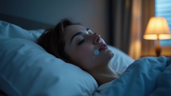 Le mouth tape améliore votre sommeil et réduit les ronflements